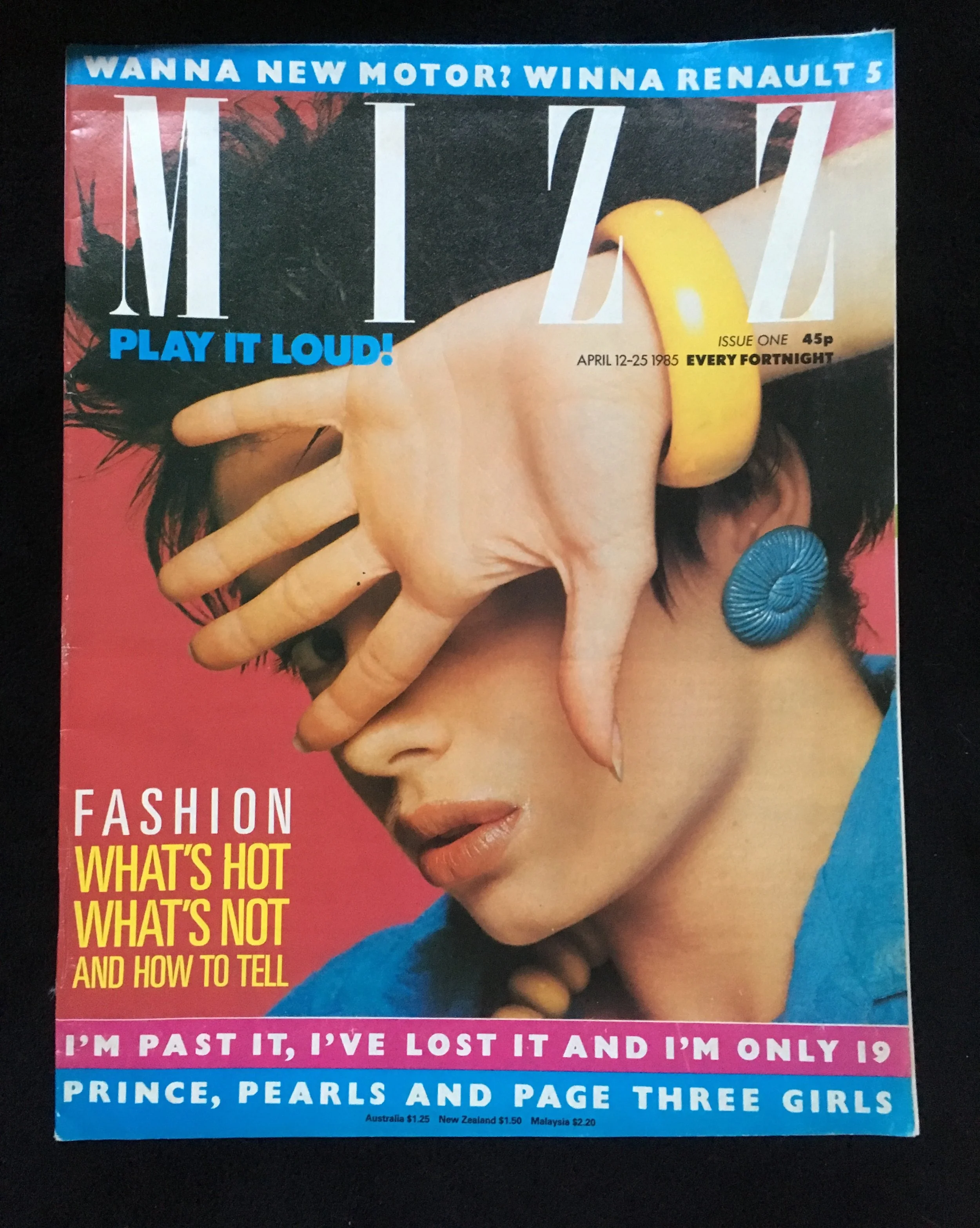 Mizz Magazine First Edition  April 1985