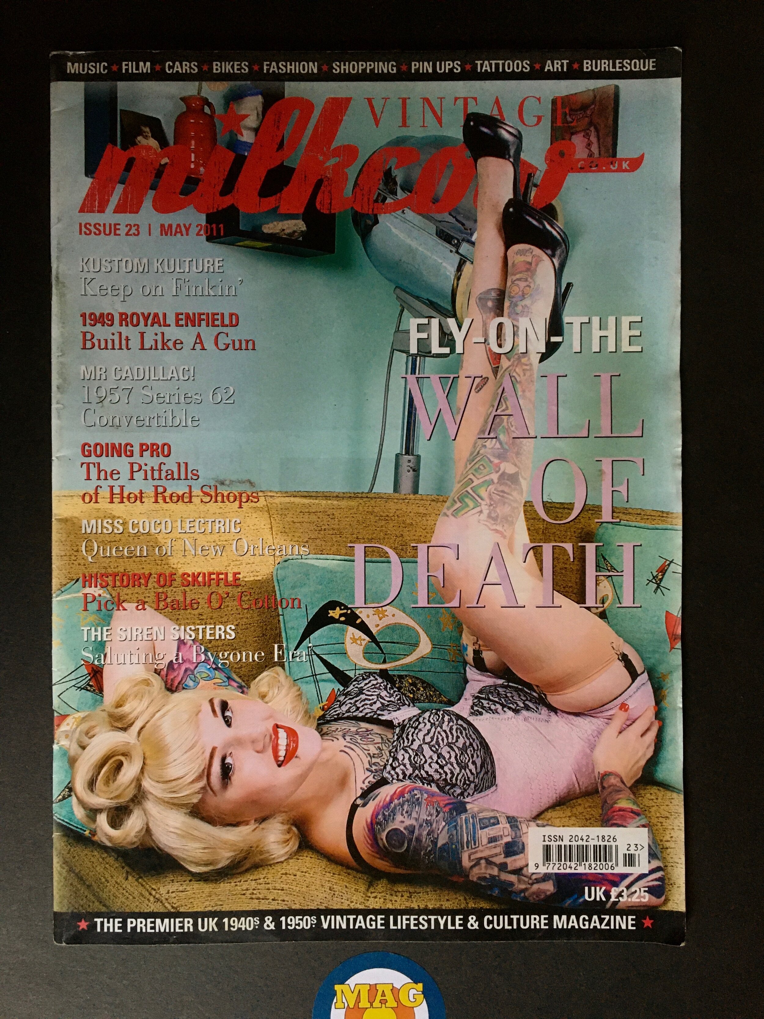 MILKCOW  50's Style Hot Rod Lifestyle Magazine