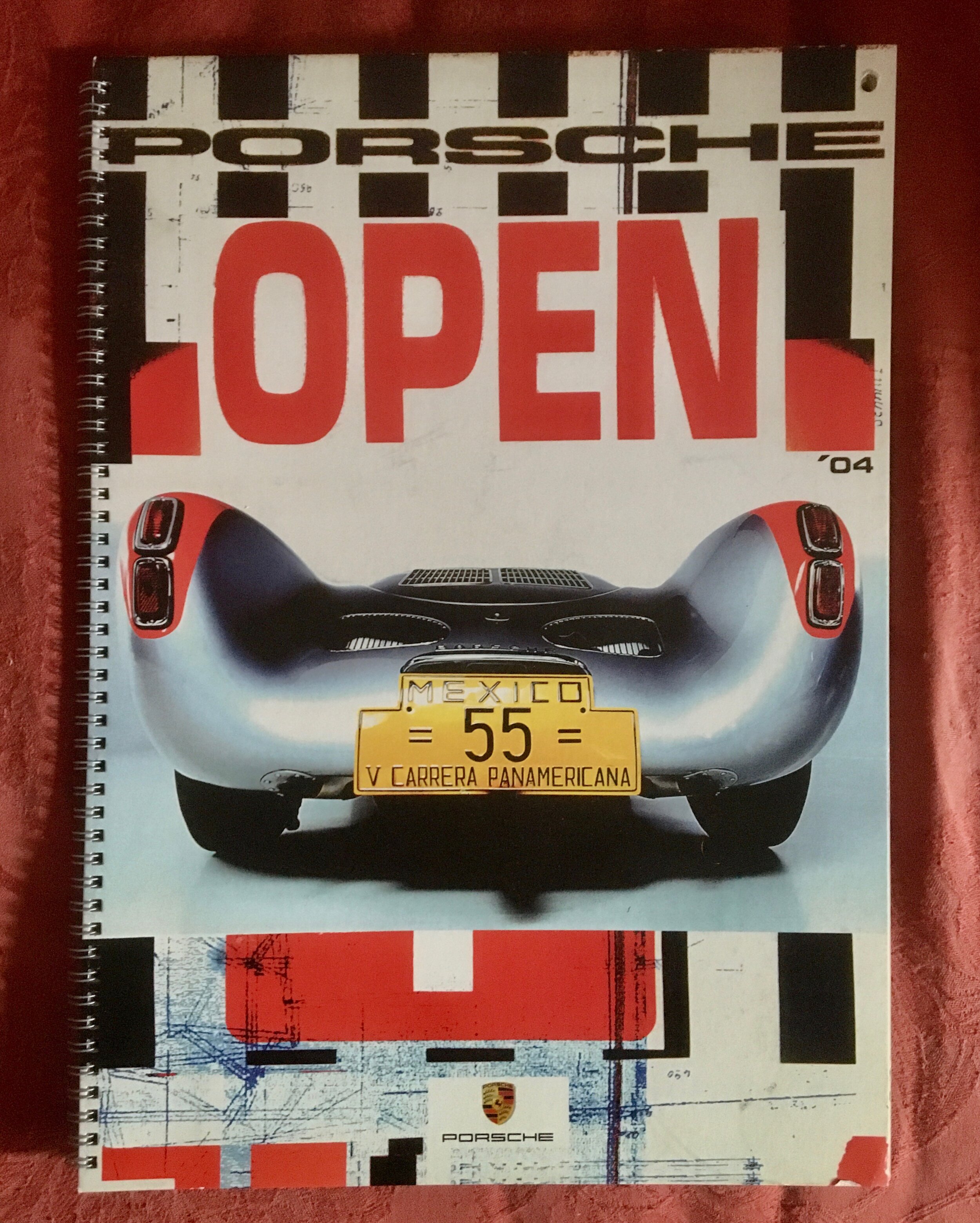 PORSCHE CALENDAR  VERY RARE