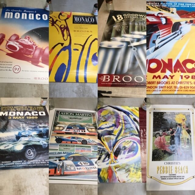 MONACO FULL SIZED POSTERS SELECTION  ORIGINALS