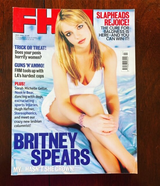 FHM MAGAZINE   BRITNEY SPEARS