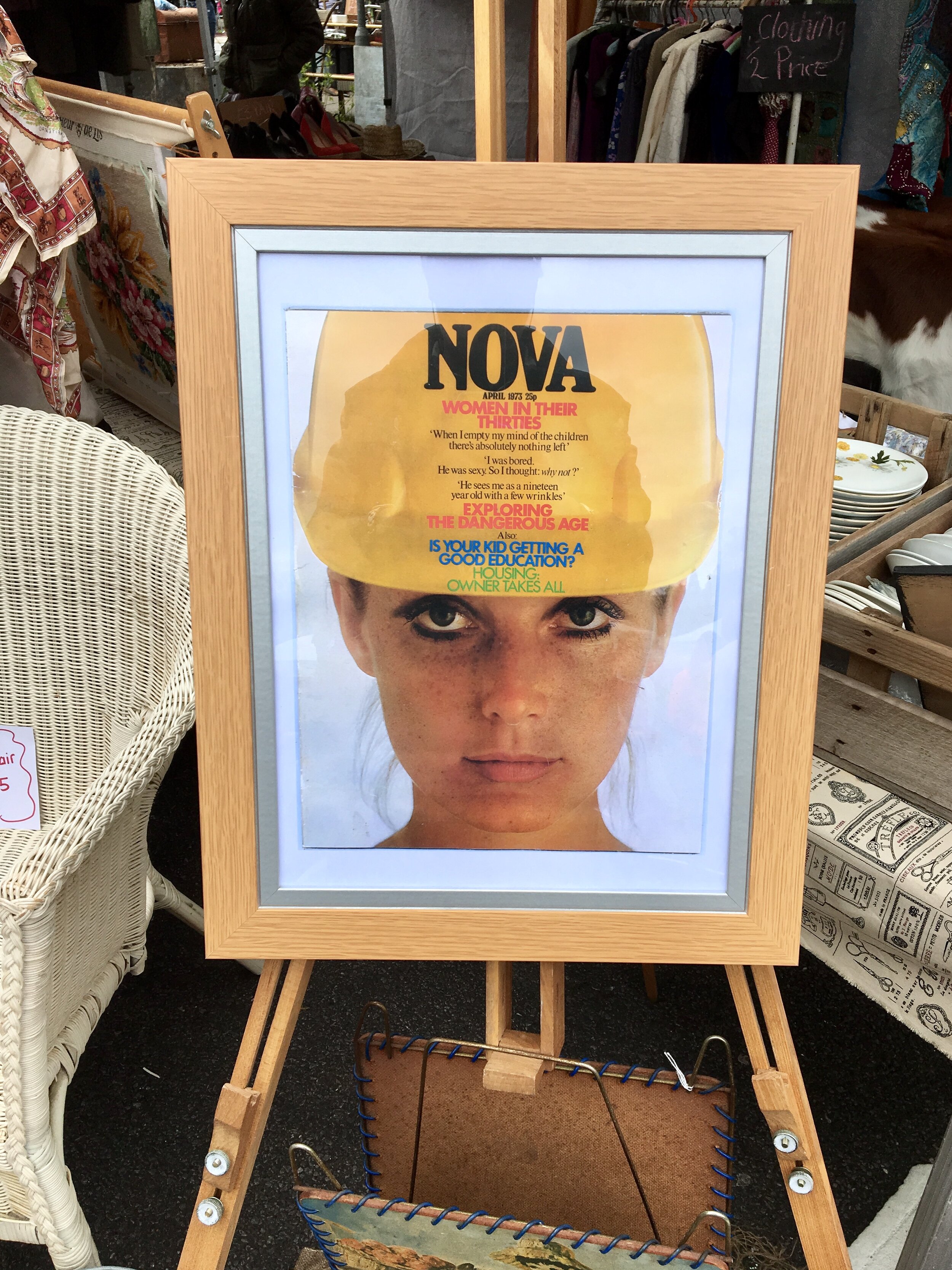 NOVA  FULL SIZED COVER PRINT   TWIGGY