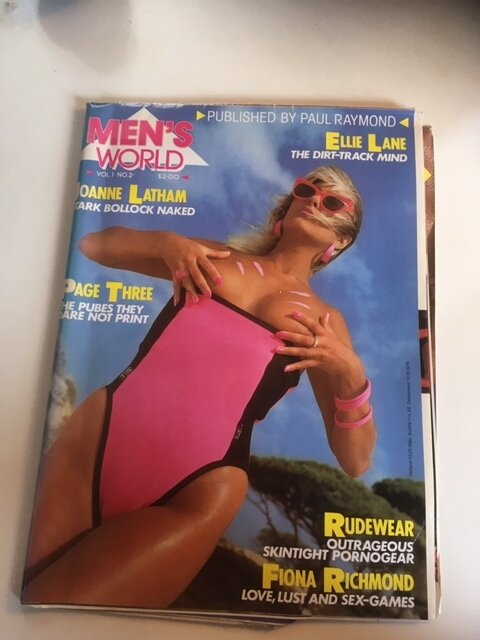 MENS WORLD  SPECIAL LARGE FOLD OUT