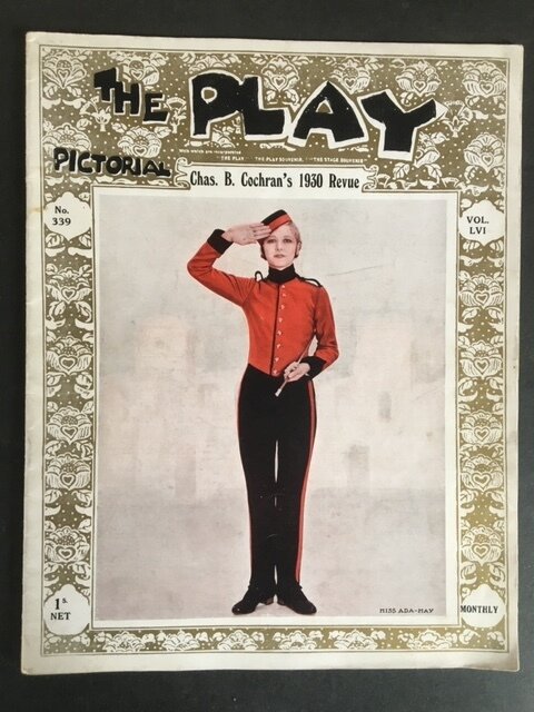 THE PLAY PICTORIAL MAGAZINE   SELECTION 1930's