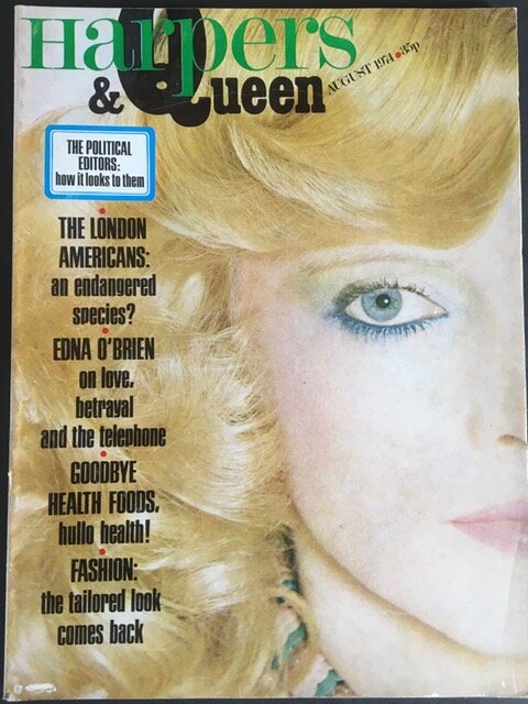VINTAGE HARPERS AND QUEEN MAGAZINE   AUGUST 1974