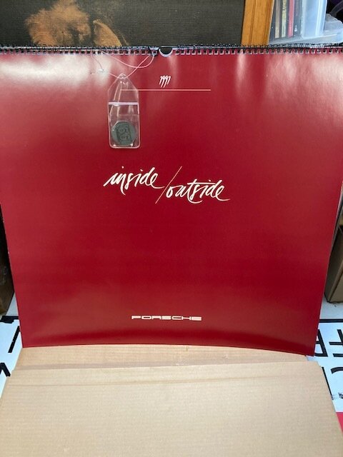 PORSCHE CALENDAR COLLECTION SELECTION   93  94  97  