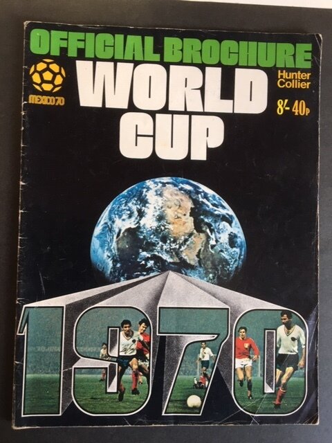 WORLD CUP BROCHURE  1970