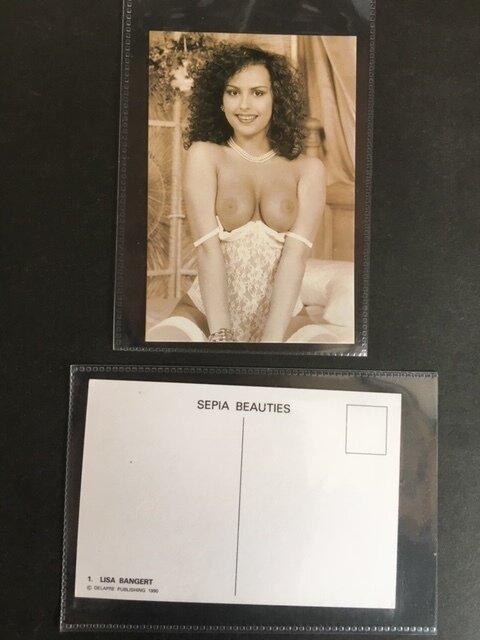 GLAMOUR POSTCARDS  LISA BANGERT  MARIE WALL  etc choice