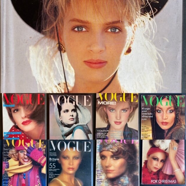 VOGUE Magazines Selection 70's and 80's