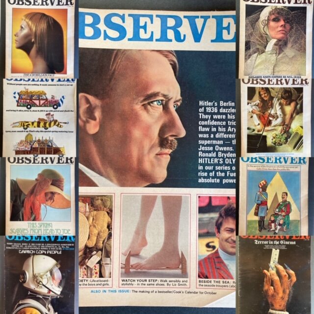 OBSERVER MAGAZINE SELECTION  1960's