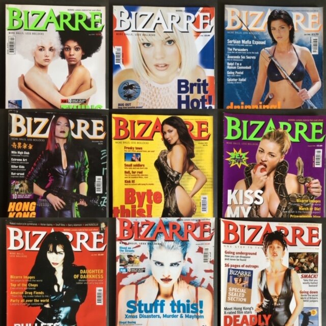 BIZARRE MAGAZINE SELECTION