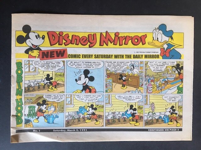 DISNEY MIRROR COMIC SELECTION