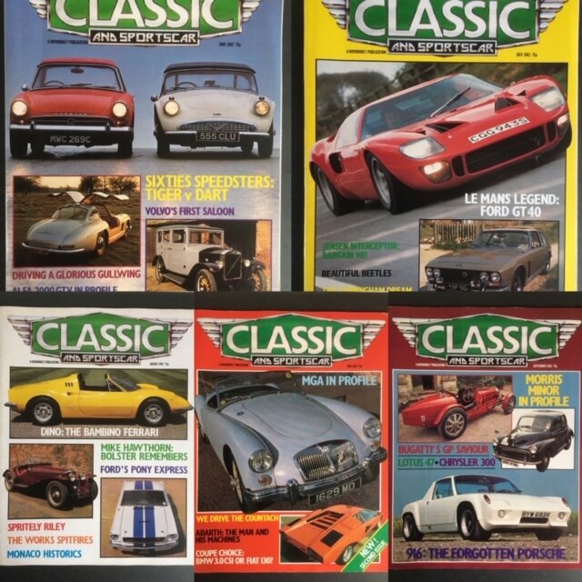 CLASSIC AND SPORTSCAR MAGAZINE COLLECTION 