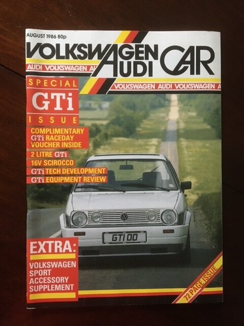 VOLKSWAGEN AUDI CAR MAGAZINE SELECTION 1980's