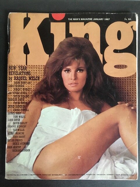 RAQUEL WELCH  KING MAGAZINE