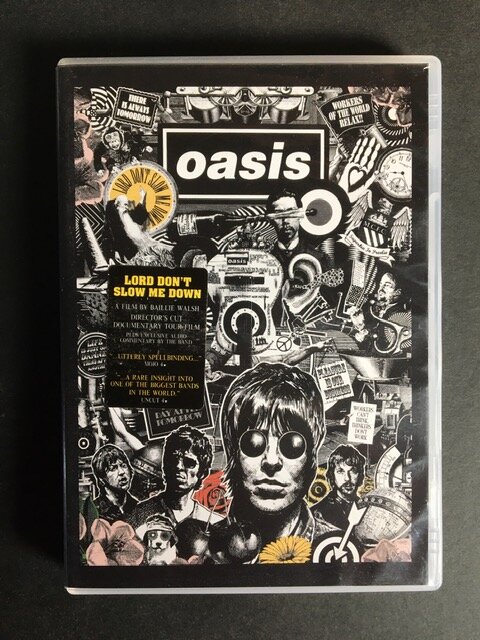 TWO ICONIC DVD's FROM OASIS 