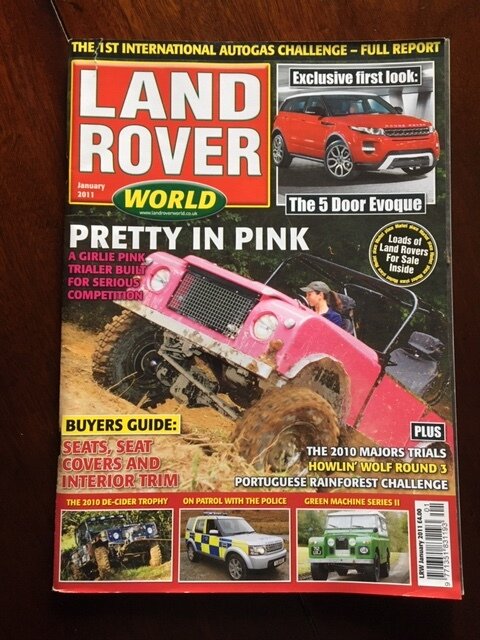 LANDROVER WORLD MAGAZINE  Jan 2011