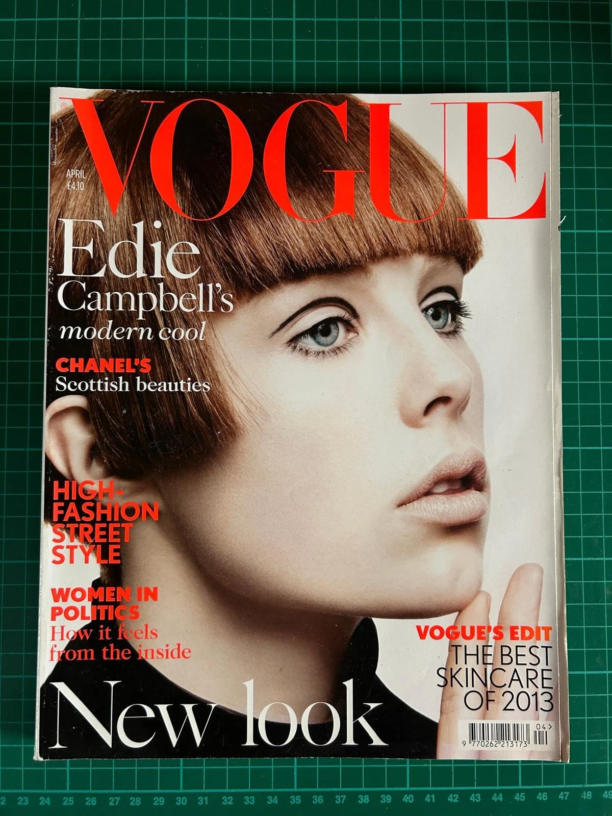 VOGUE  APRIL  EDIE CAMPBELL