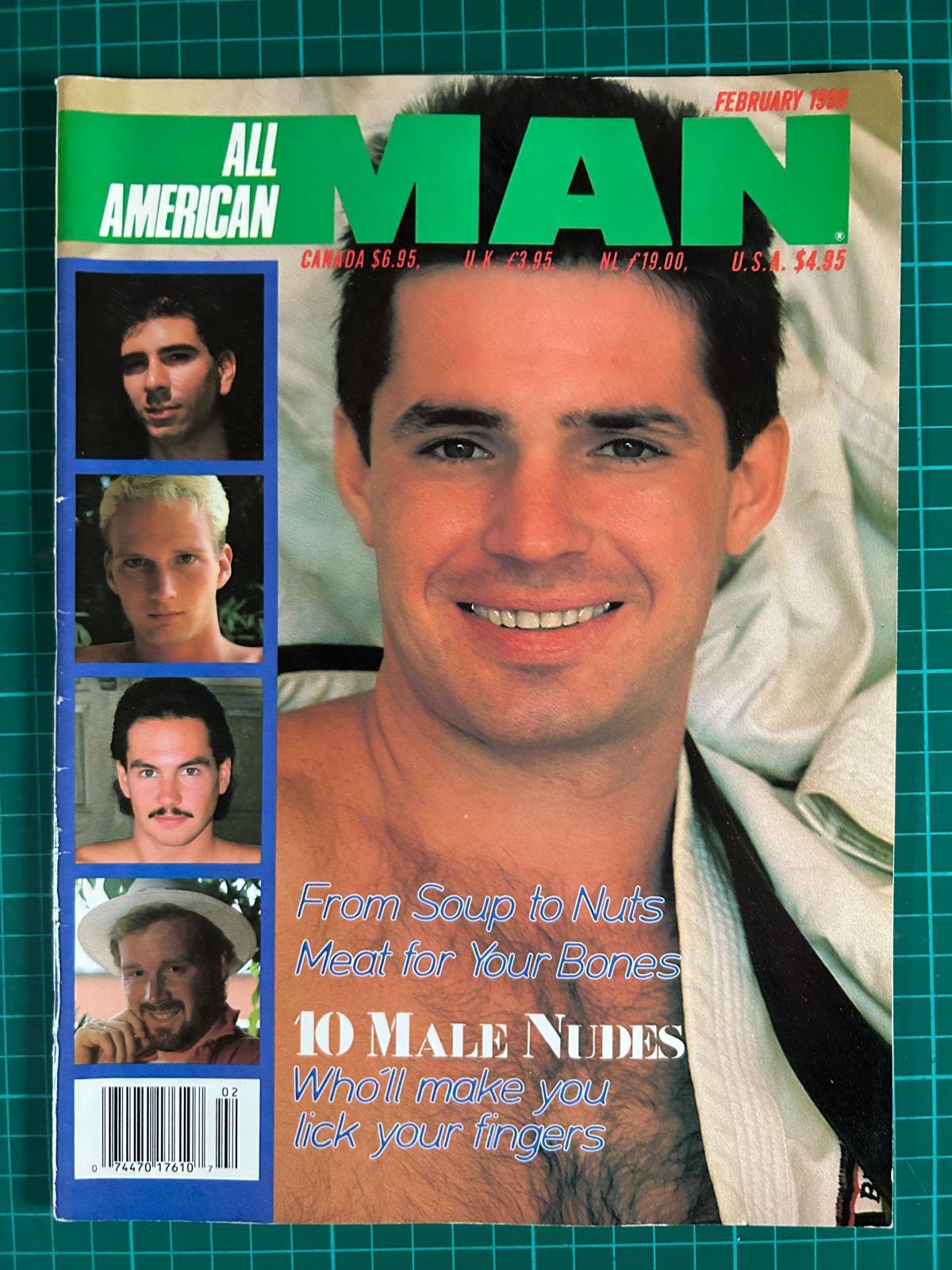 ALL AMERICAN MAN  FEBRUARY  1990