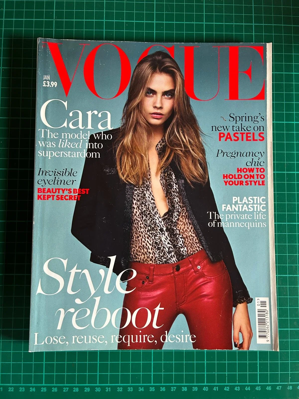 VOGUE  JANUARY  2014  CARA DEVIGNE