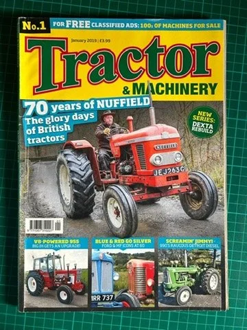 TRACTOR AND MACHINERY  JOB LOT