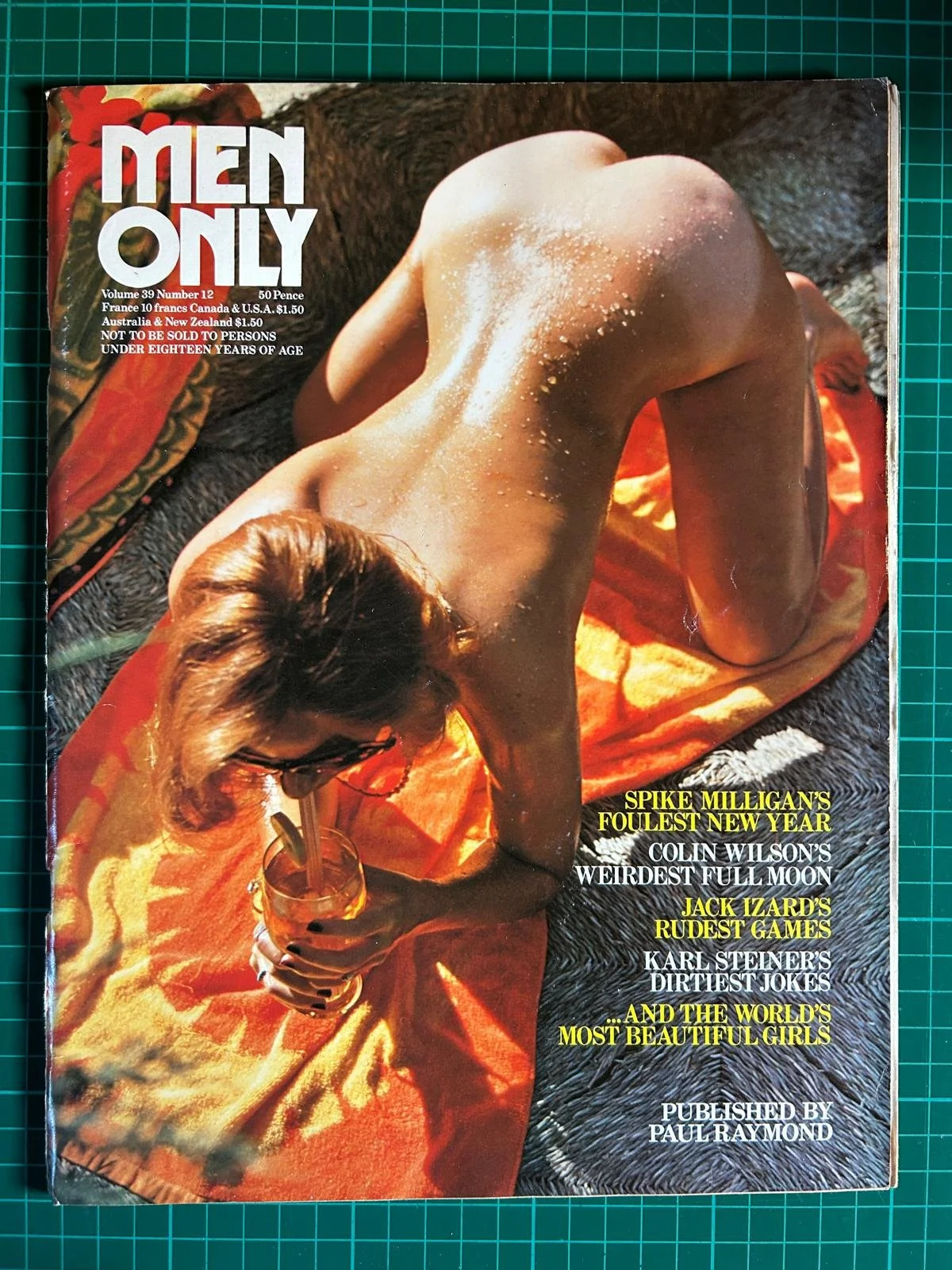 MEN ONLY  DECEMBER  1974