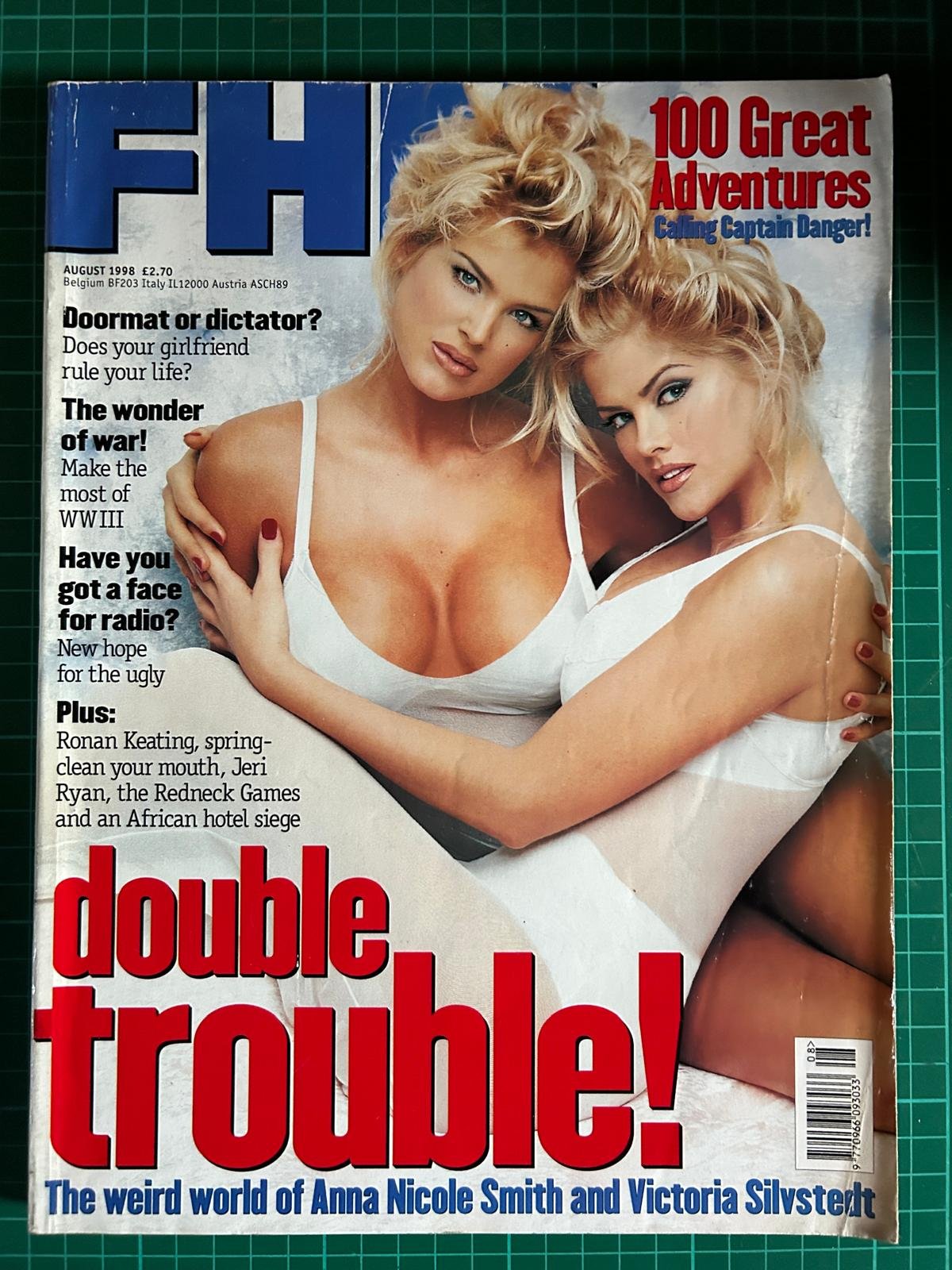 FHM   ANNA NICOLE SMITH   AUGUST 1998