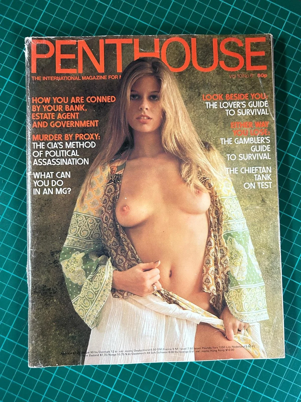 PENTHOUSE MAGAZINE Vol 10 No 6