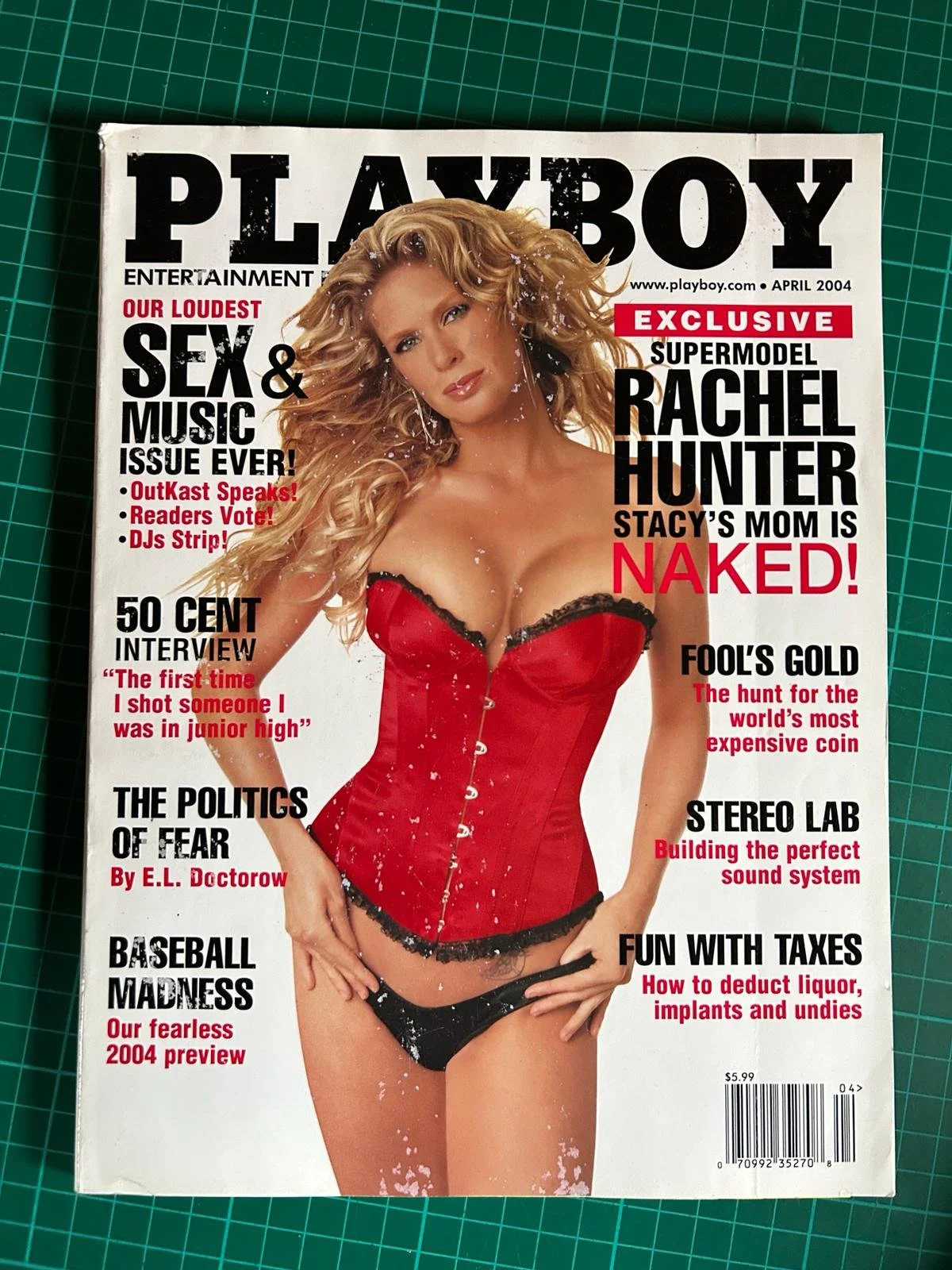 PLAYBOY  RACHEL HUNTER