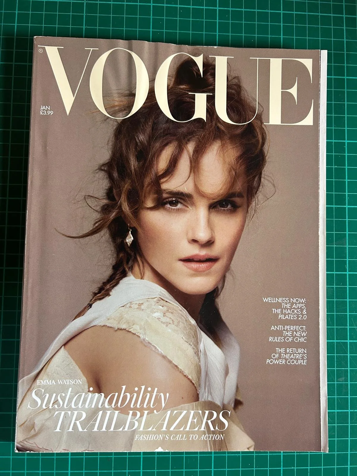 VOGUE  JANUARY  2024  EMMA WATSON