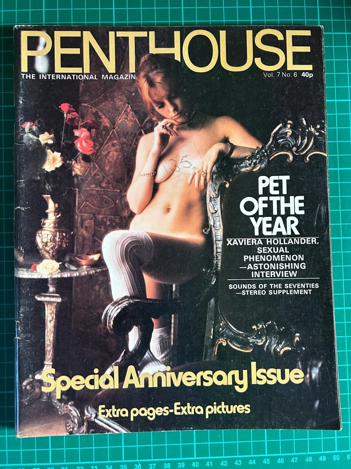 PENTHOUSE  7  6  SPECIAL ANNIVERSARY ISSUE