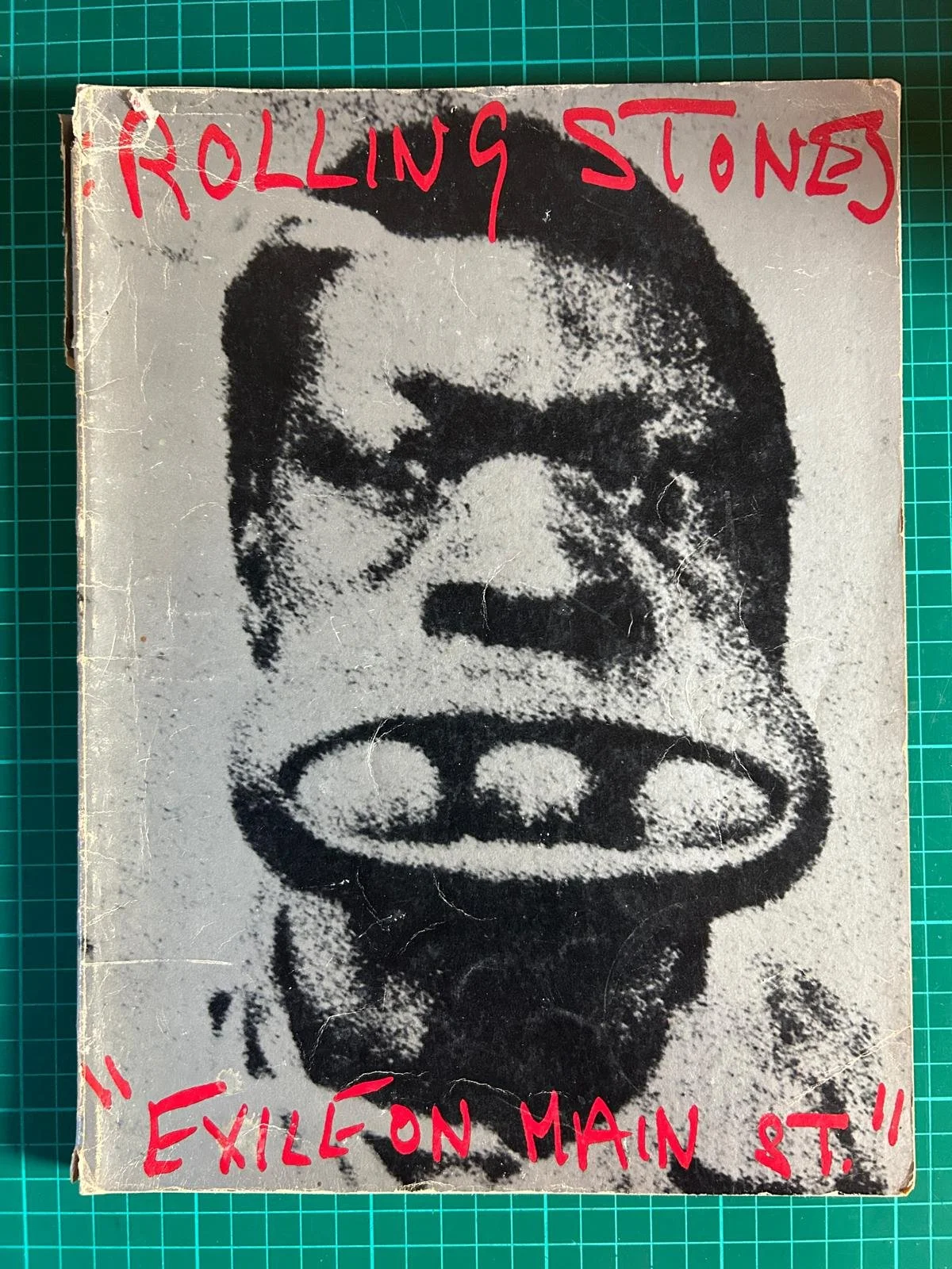 ROLLING STONES  EXILE ON MAINSTREET  MUSIC BOOK