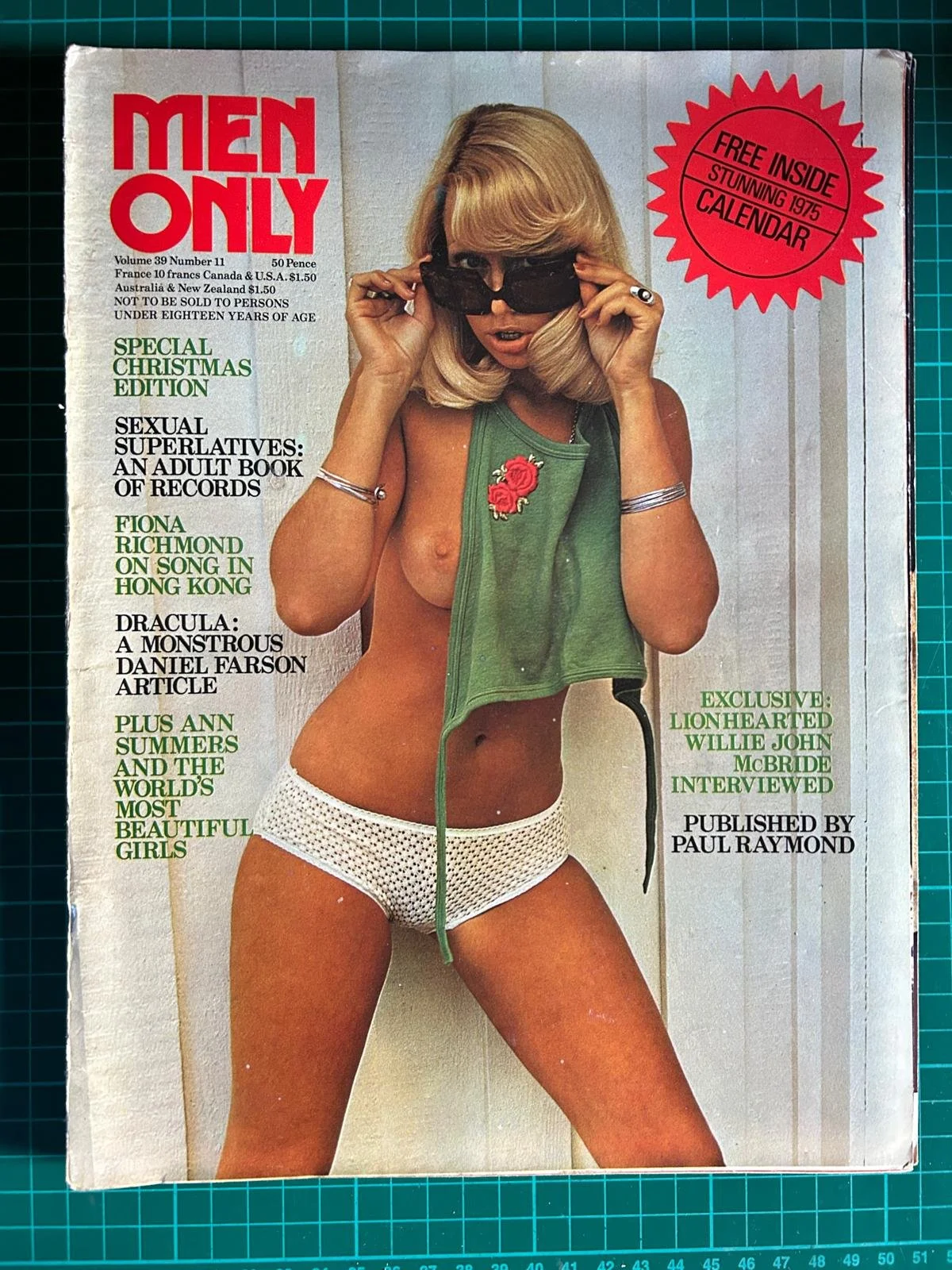 MEN ONLY  NOVEMBER    1974