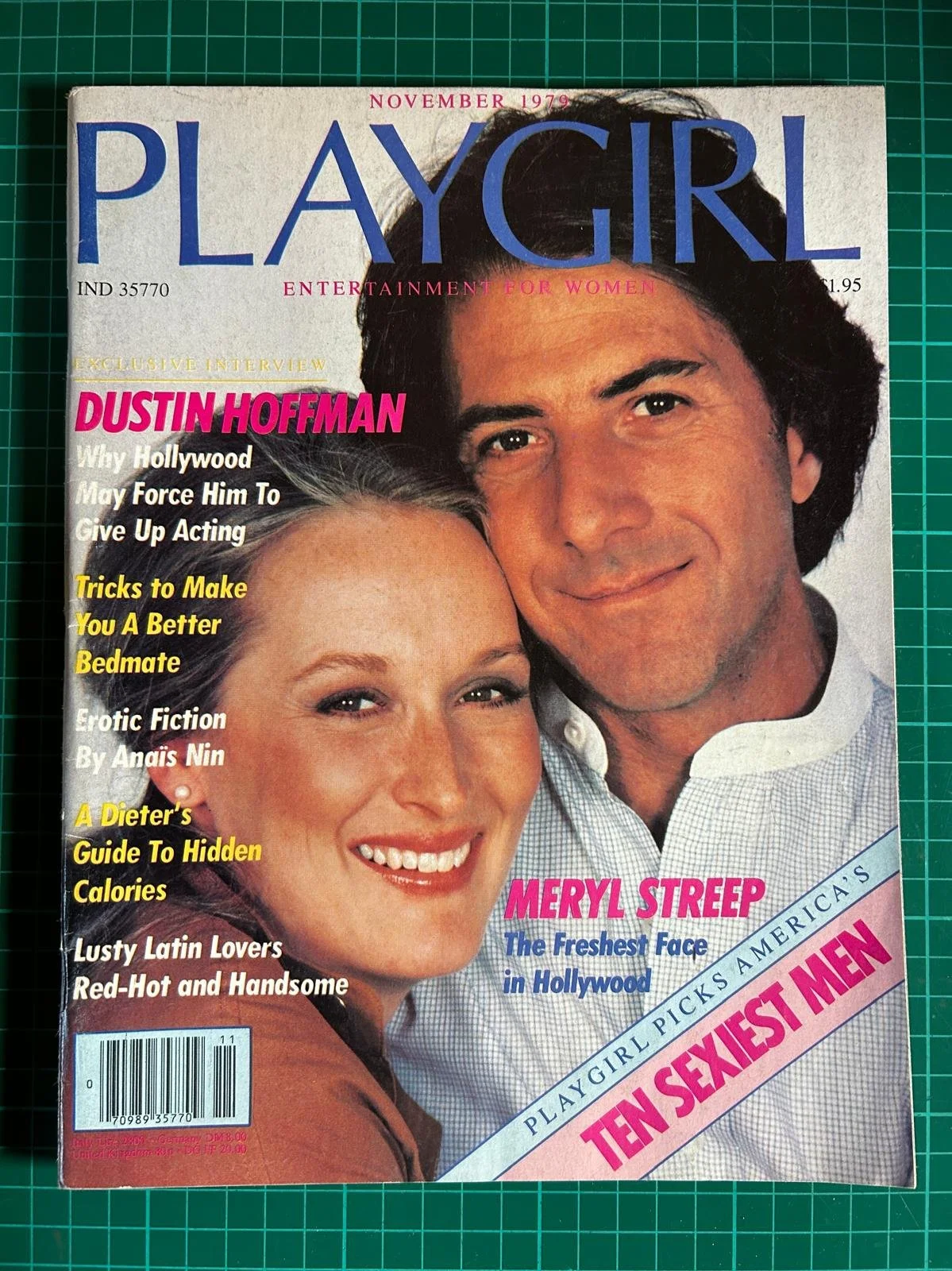 PLAYGIRL  NOVEMBER 1979  DUSTIN HOFFMAN