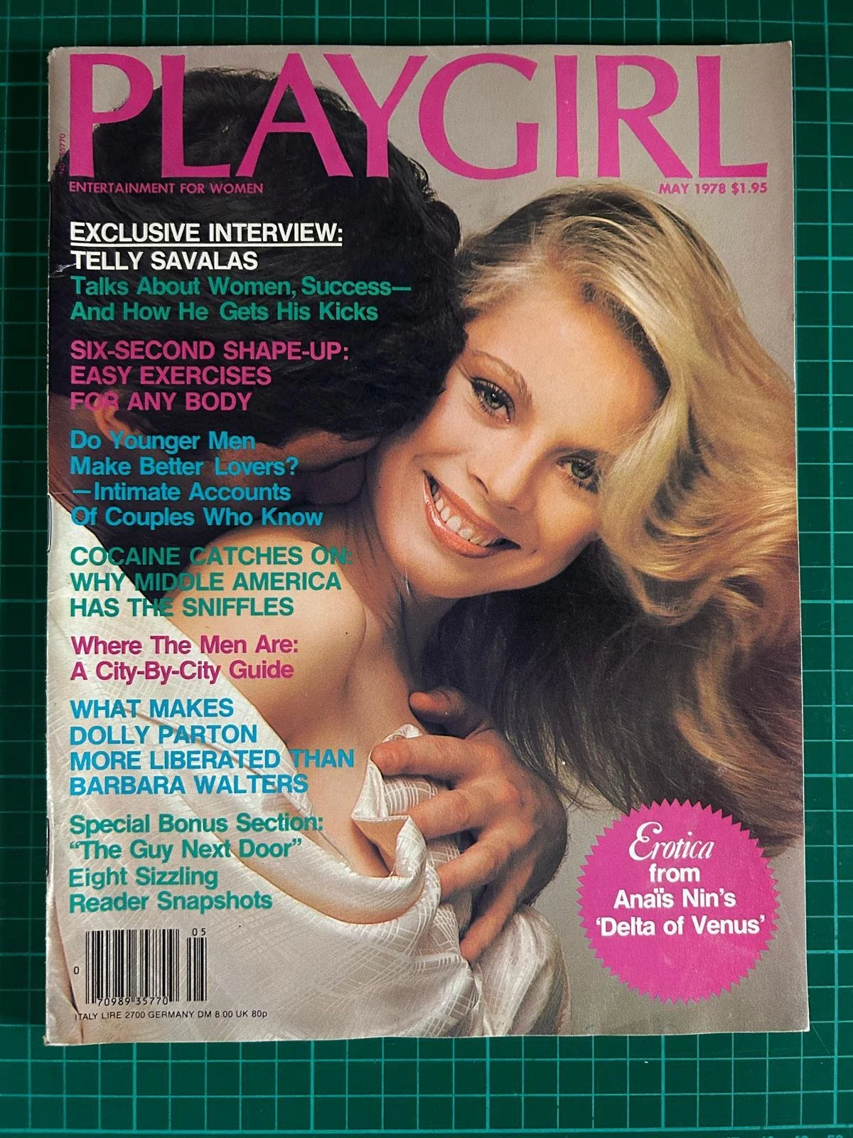 PLAYGIRL  MAY 1978 TELLY SAVALAS