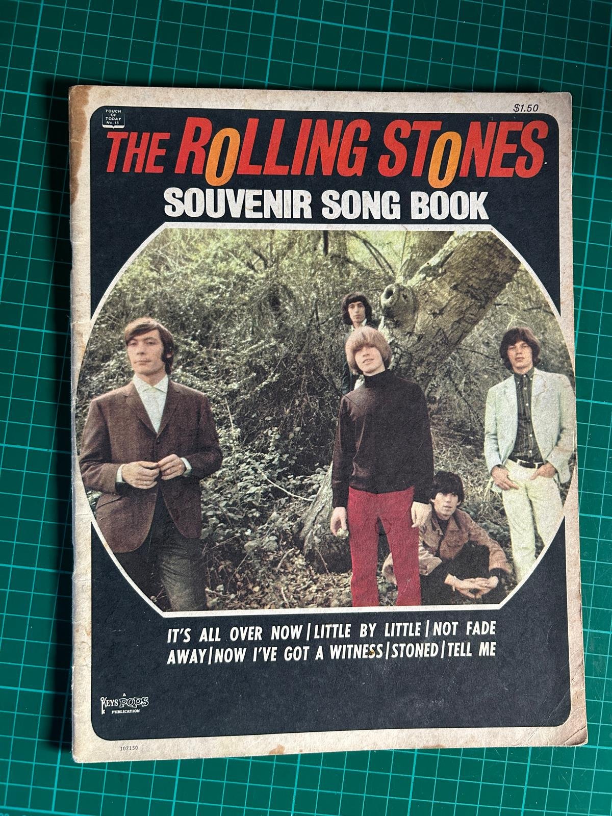 THE ROLLING STONES SOUVENIR SONG BOOK