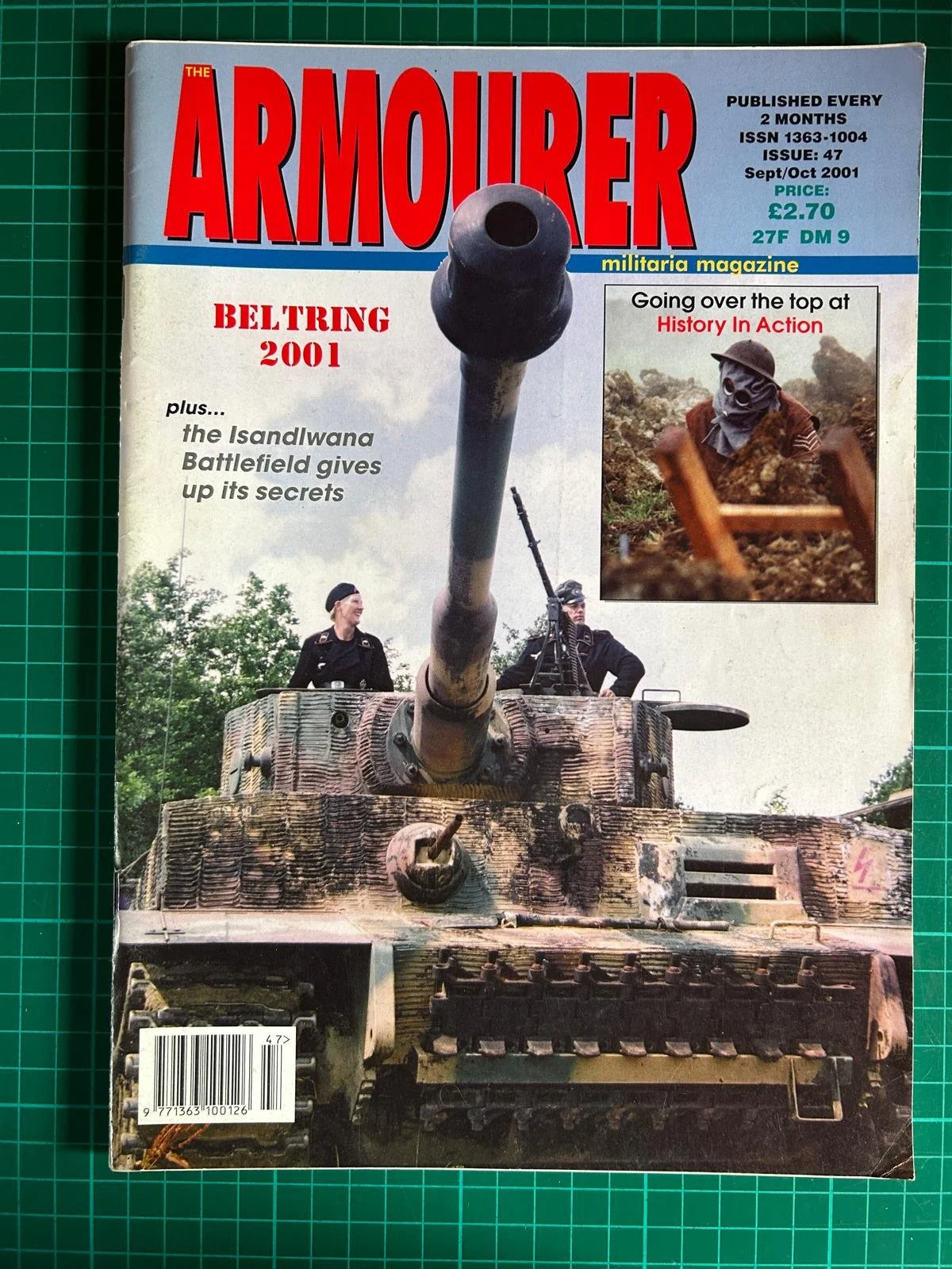 ARMOURER  MAGAZINE   3  COPIES