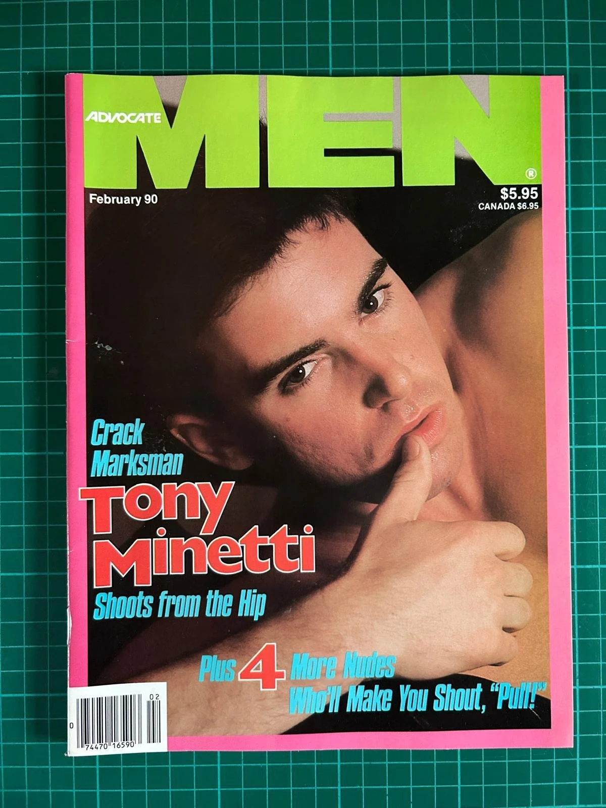 ADVOCATE MEN FEBRUARY 1990