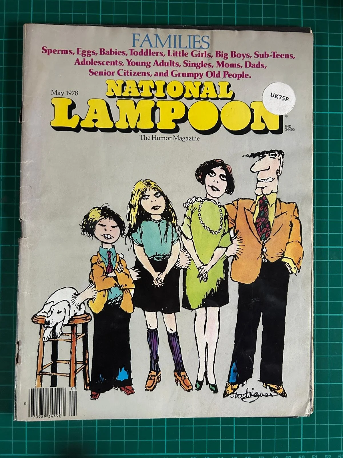 NATIONAL LAMPOON  HUMOUR MAGAZINE  RARE