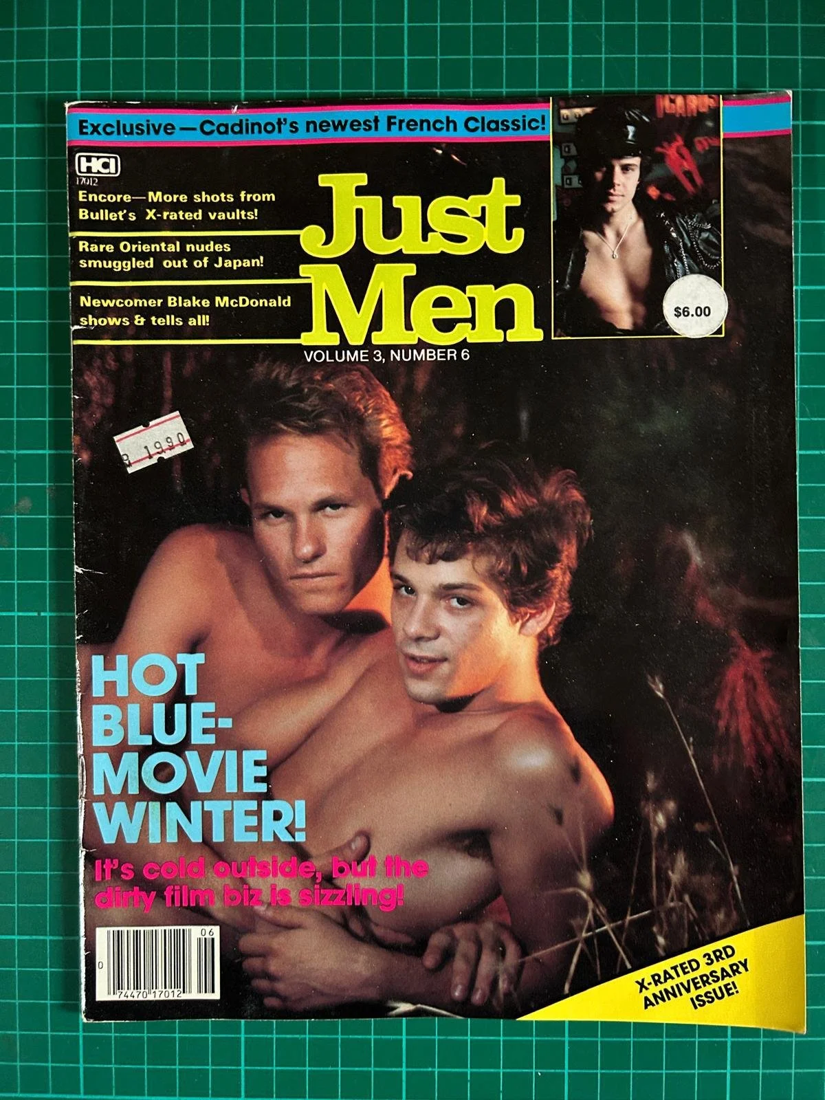 JUST MEN  3rd ANNIVERSARY ISSUE