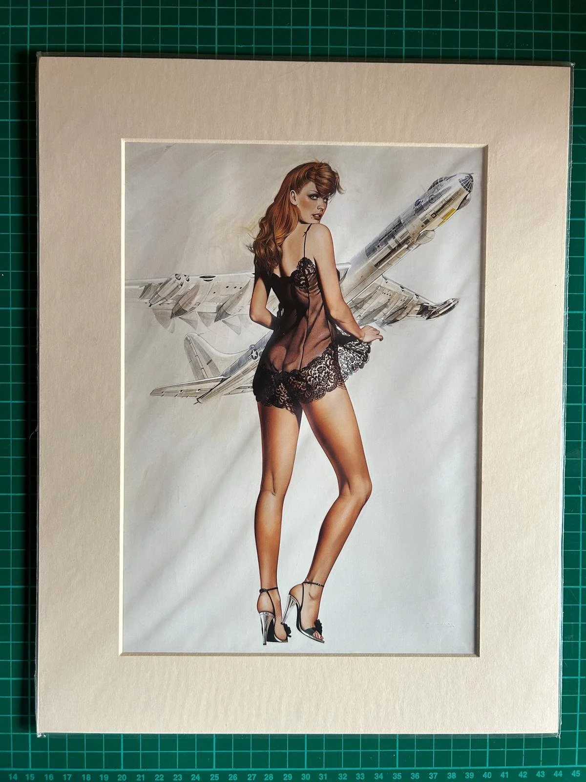 MOUNTED PRINT   Sold