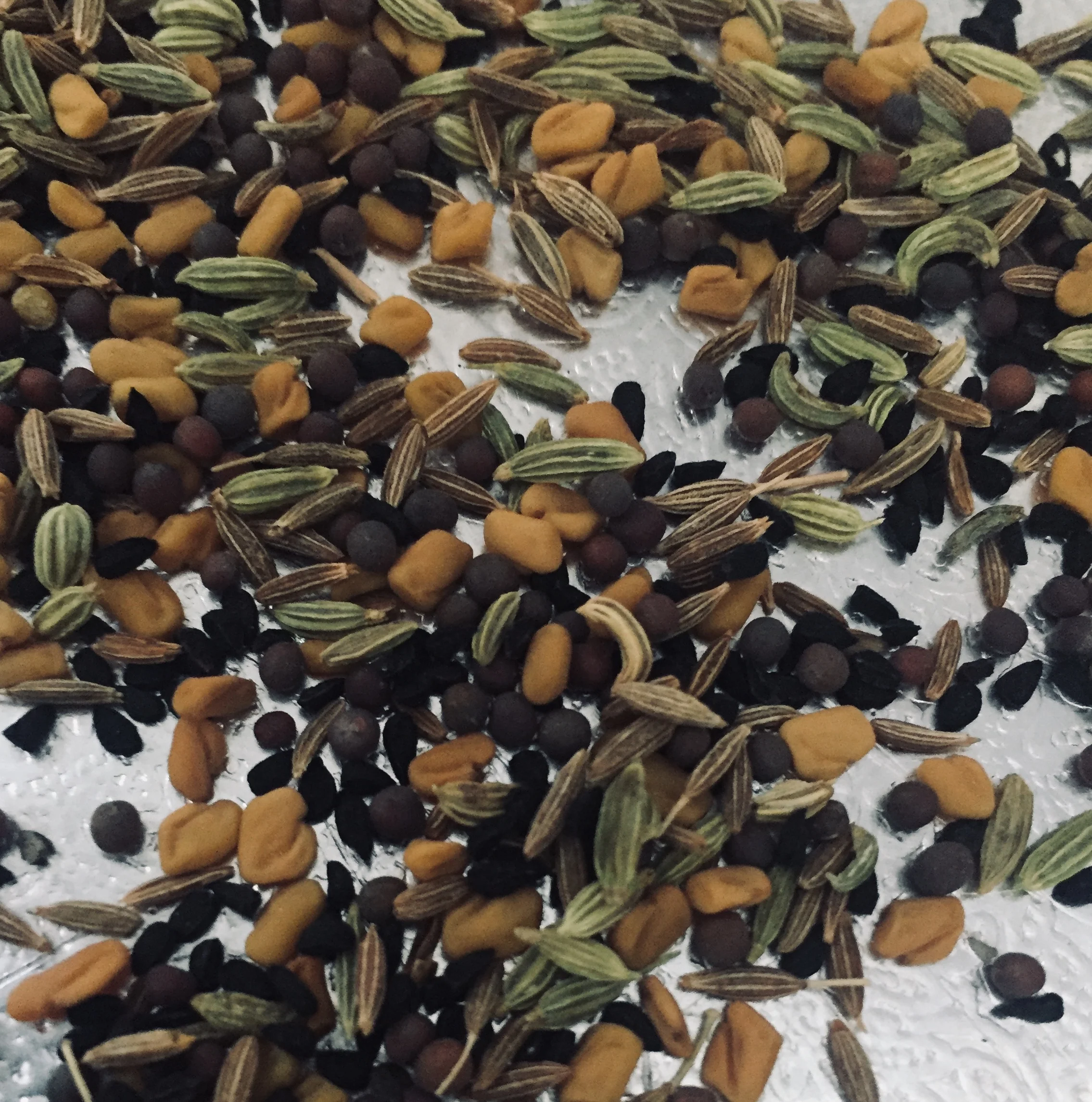 Nigella seeds, chutney and Panch Phoron fudge