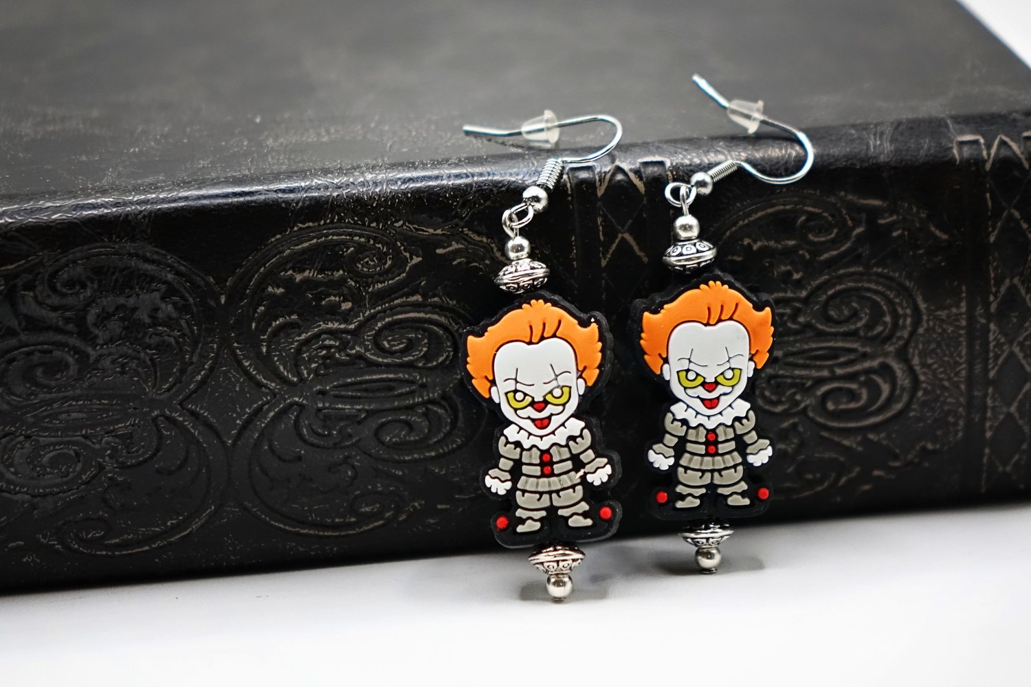 IT Clown Drop Silicone Earrings — Wicked Obscura Apothecary