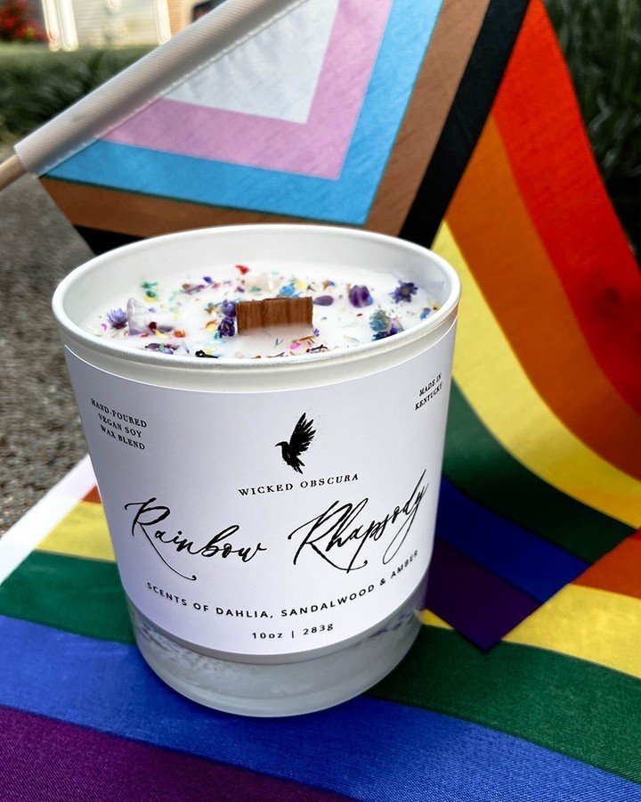 🌈✨ Light up your space with love and pride! Introducing our Rainbow Rhapsody - Pride-Themed Soy Candle, available for a LIMITED time. 🌟 15% of proceeds go to the @nkypride center in Covington, KY.

The NKY Pride Center works tirelessly to advance L