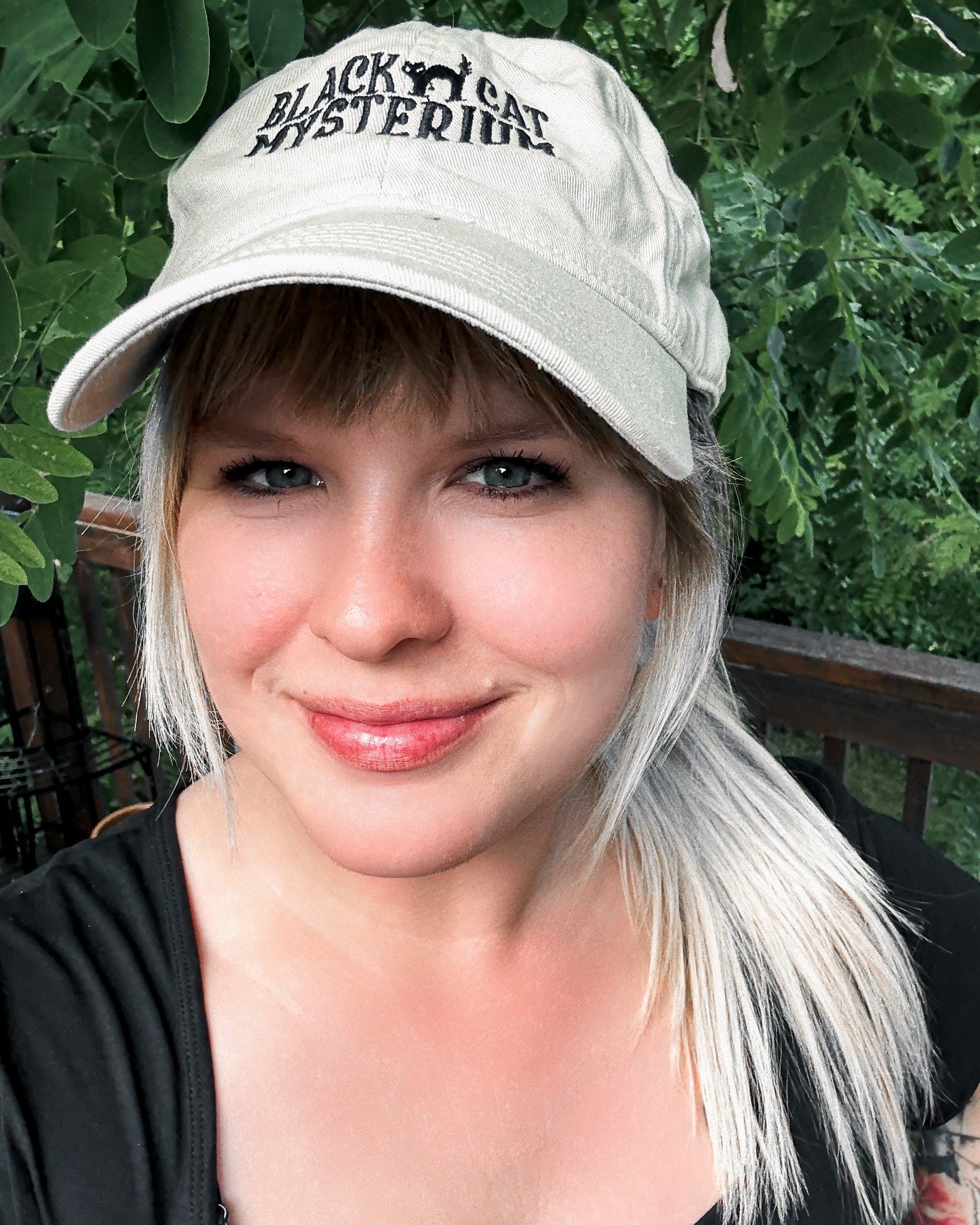 Summer style, but make it witchy.🖤 

Kayla&rsquo;s go-to hat this season? Our Black Cat Mysterium Hat is the purrfect blend of mystical vibes and everyday magic.

Made from 100% organic cotton, it&rsquo;s breathable, comfy, and casts just the right 