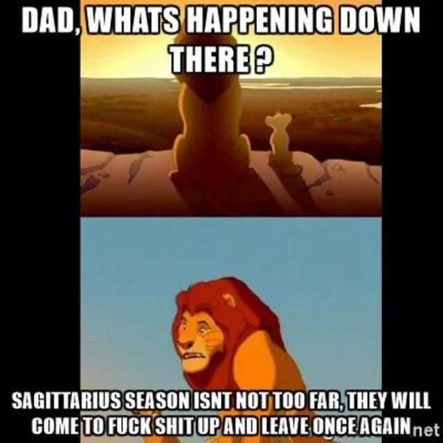 Sagittarius Season is not here to play, it&rsquo;s here to inspire a spiritual awakening and then ghost halfway through.

We&rsquo;re talking:
🔥 Chaotic good energy
🌕 Moon rituals with zero chill
🏹 Philosophical debates... at 3am... with your crys