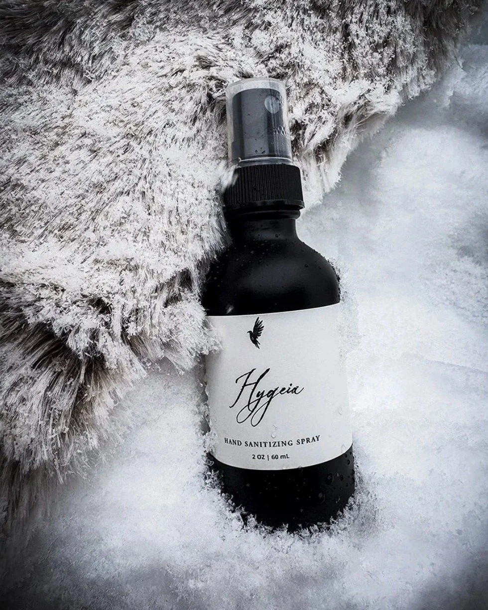 Cold weather, busy days, and flu season calls for a little extra protection. ✨

Our Hygeia Hand Sanitizing Spray is small enough to keep in your bag, coat pocket, or car and gentle enough to use all day long. Infused with calming lavender, it helps k