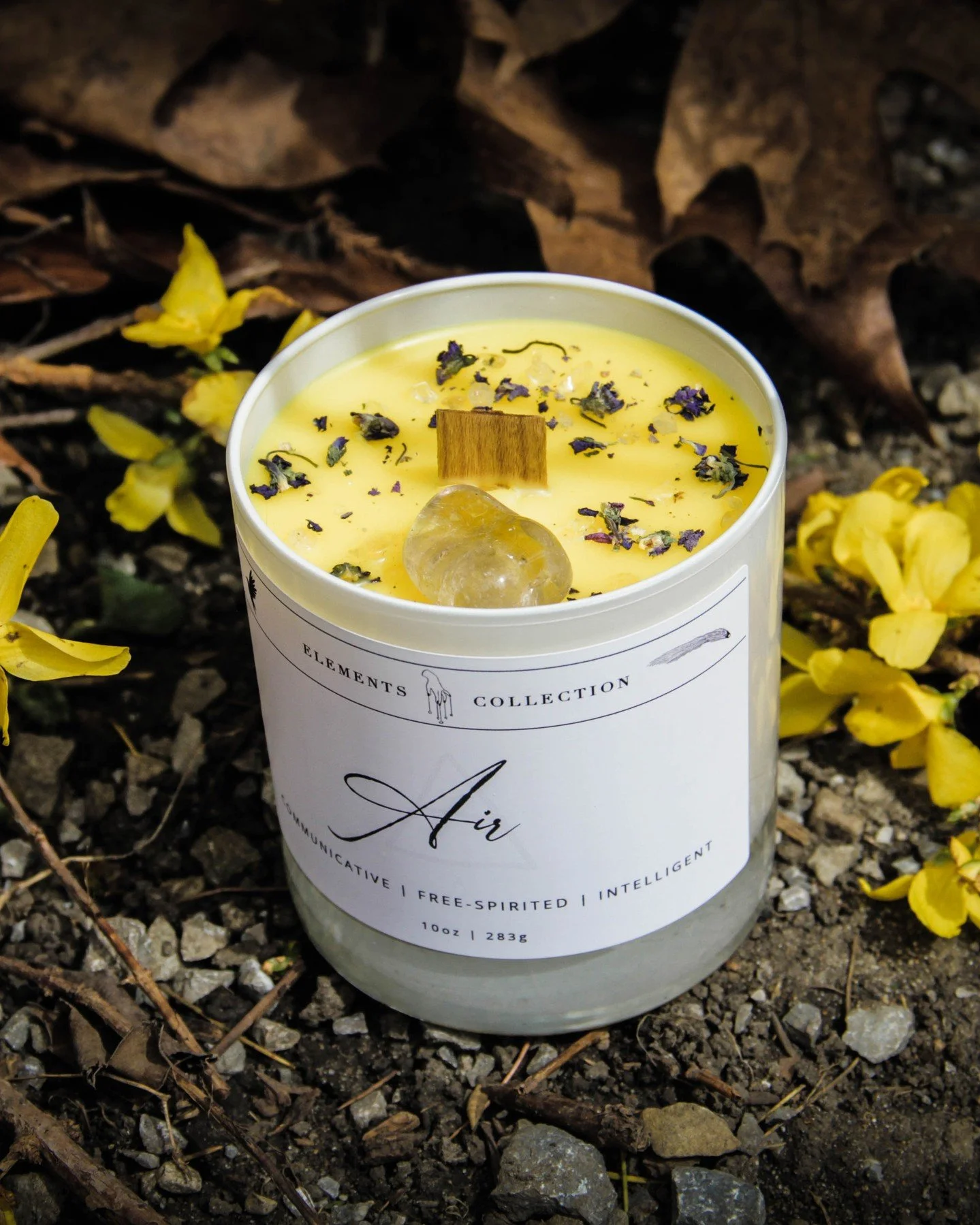 Aquarius season calls for clarity, fresh air, and ideas that refuse to stay quiet. 💫

Our Air Element Candle blends lemon blossom and amber to support communication, independence, and free thinking. It&rsquo;s the perfect companion for journaling, i