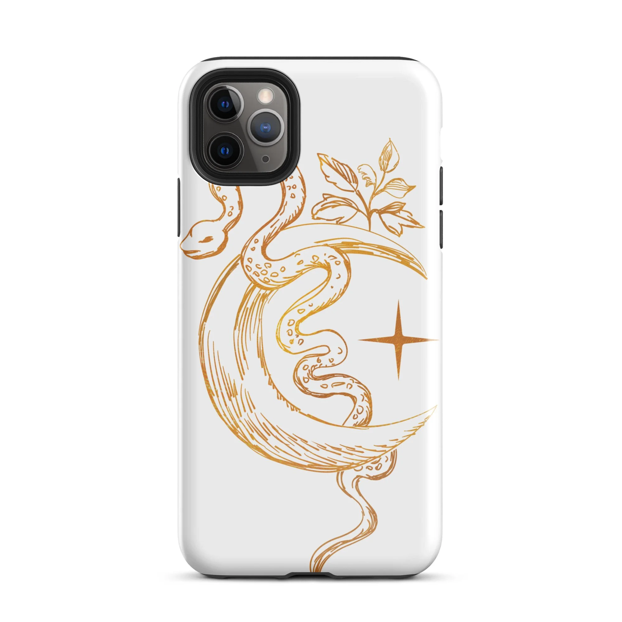 Serpent & Moon Protective iPhone Case