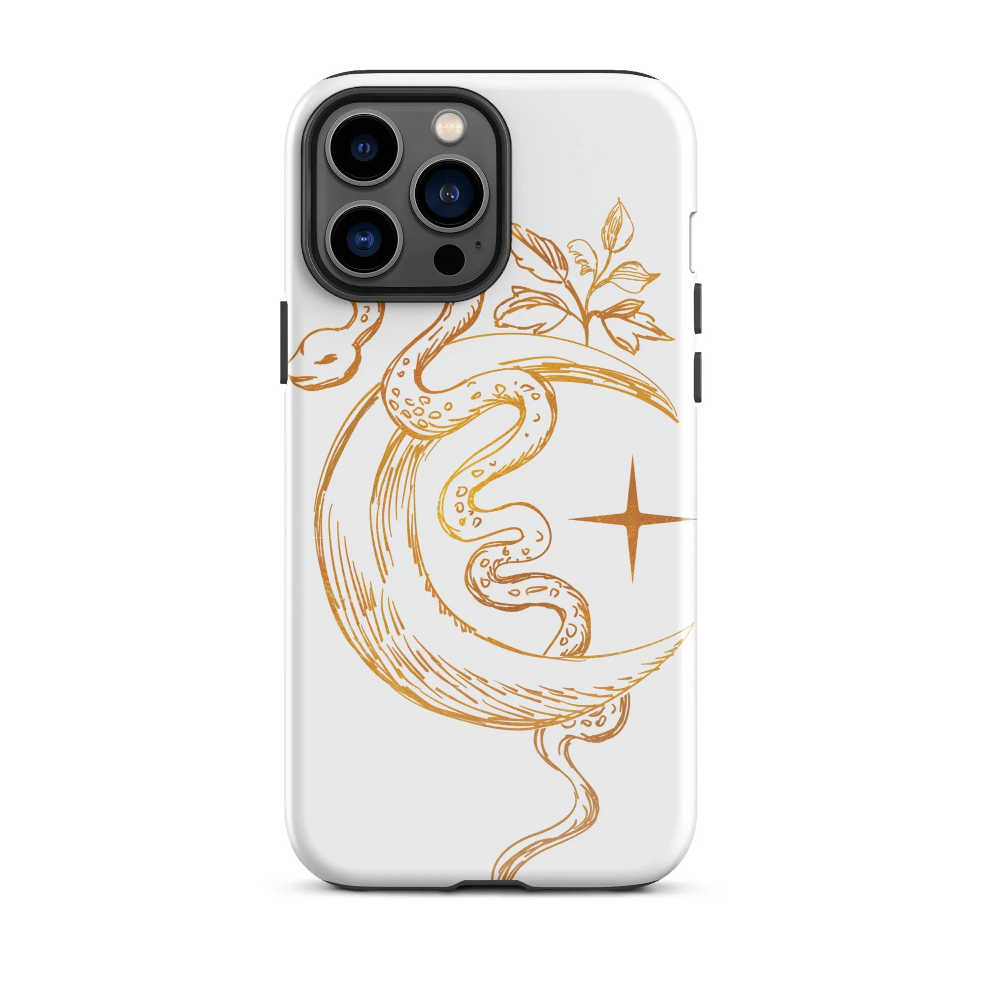Serpent & Moon Protective iPhone Case